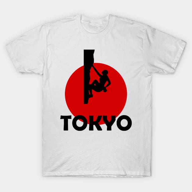 Tokyo Climbing T-Shirt by ArtDesignDE